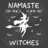 Namaste Witches Broom Gangsta Yoga Halloween Costume Women T Shirt Cop Vintage T-shirt | Artistshot