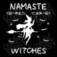 Namaste Witches Broom Gangsta Yoga Halloween Costume Women T Shirt Cop Fleece Short | Artistshot