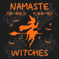 Namaste Witches Broom Gangsta Yoga Halloween Costume Women T Shirt Cop Classic T-shirt | Artistshot