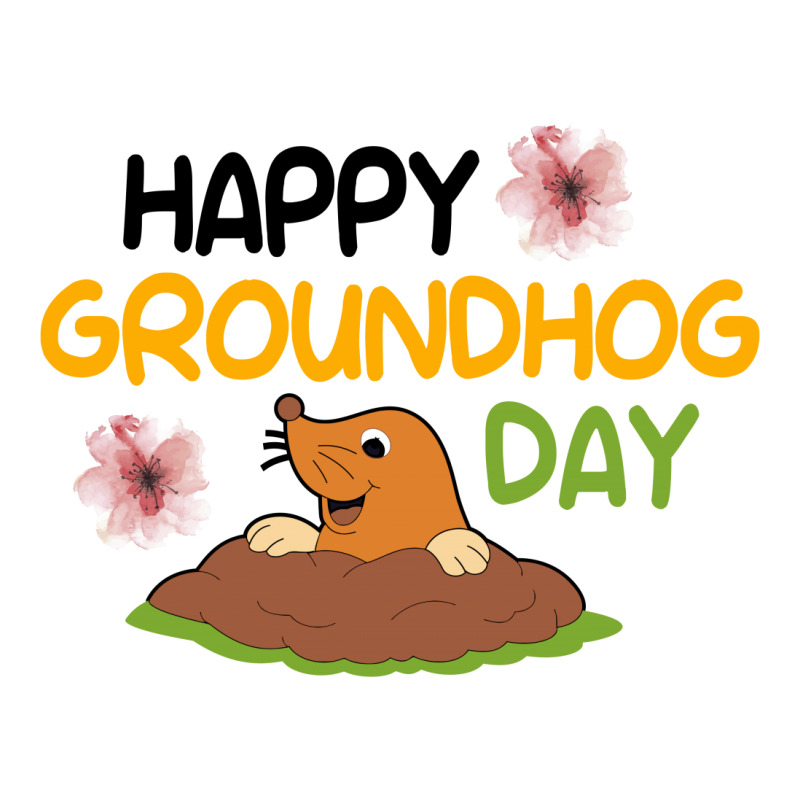 Happy Groundhog Day Zipper Hoodie | Artistshot