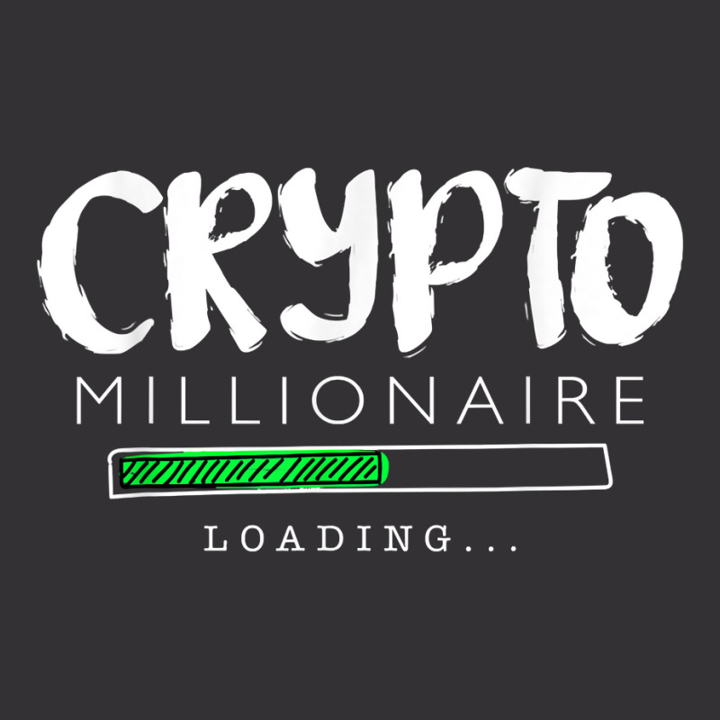 Crypto Millionaire Loading Illustration Graphic Designs T Shirt Vintage Short by ruffelbzk | Artistshot