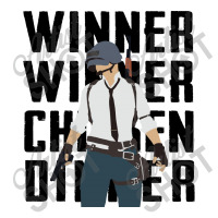 Winner Chicken Dinner (black) V-neck Tee | Artistshot