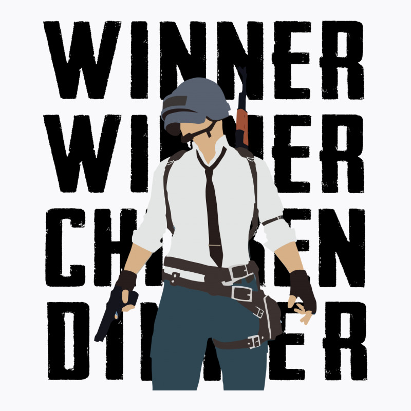 Winner Chicken Dinner (black) T-shirt | Artistshot