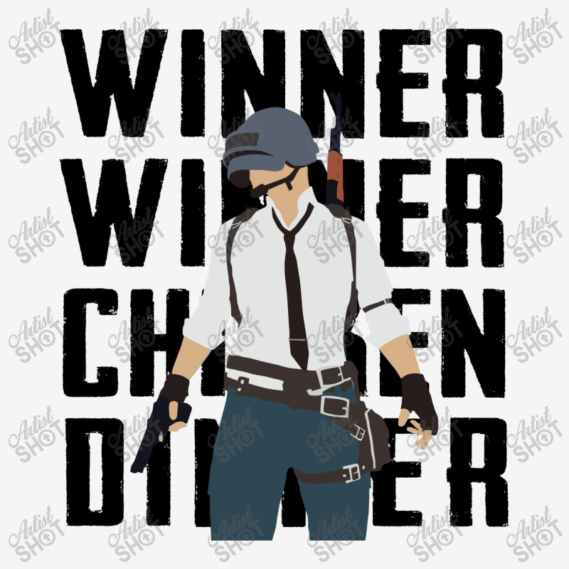 Winner Chicken Dinner (black) Baby Beanies | Artistshot