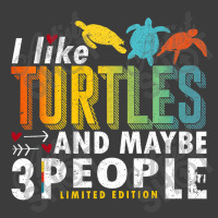 Funny Sea Turtle Sayings I Like Turtles And Maybe 3 People Premium T S Men's Polo Shirt | Artistshot