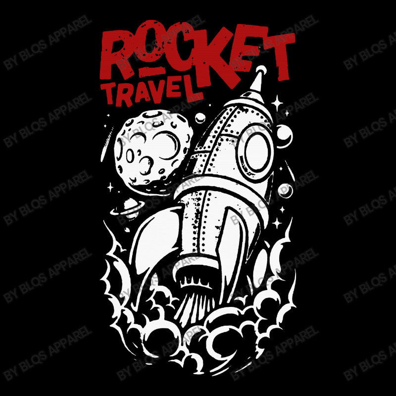 Rocket Travel Zipper Hoodie | Artistshot