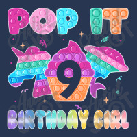 Birthday Girl Pop It 9 Unicorn Girls Boys Pop It Nine 9th T Shirt Ladies Denim Jacket | Artistshot