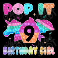 Birthday Girl Pop It 9 Unicorn Girls Boys Pop It Nine 9th T Shirt Women's V-neck T-shirt | Artistshot