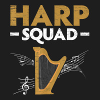 Harp Squad Harpist Musician Musical Instrument T Shirt Classic T-shirt | Artistshot