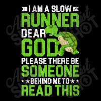 I Am A Slow Runner Turtle Funny Marathon Running Graphic Premium T Shi Cropped Sweater | Artistshot