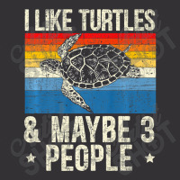 I Like Turtles & Maybe 3 People Turtle Premium T Shirt Vintage Hoodie | Artistshot