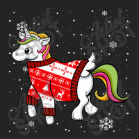 Christmas Unicorn Ugly Costumes Matching Family Xmas Pajama T Shirt 3/4 Sleeve Shirt | Artistshot