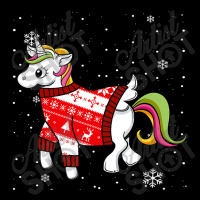 Christmas Unicorn Ugly Costumes Matching Family Xmas Pajama T Shirt Zipper Hoodie | Artistshot