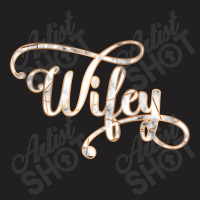 Wifey Marble For Dark T-shirt | Artistshot