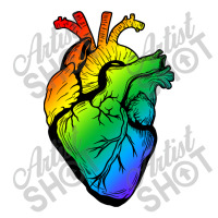 Rainbow Heart Men's 3/4 Sleeve Pajama Set | Artistshot