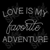 Love Is My Favorite Adventure For Dark Men's 3/4 Sleeve Pajama Set | Artistshot