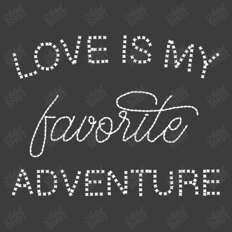 Love Is My Favorite Adventure For Dark Men's Polo Shirt | Artistshot
