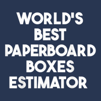 World's Best Paperboard Boxes Estimator T Shirt Men Denim Jacket | Artistshot