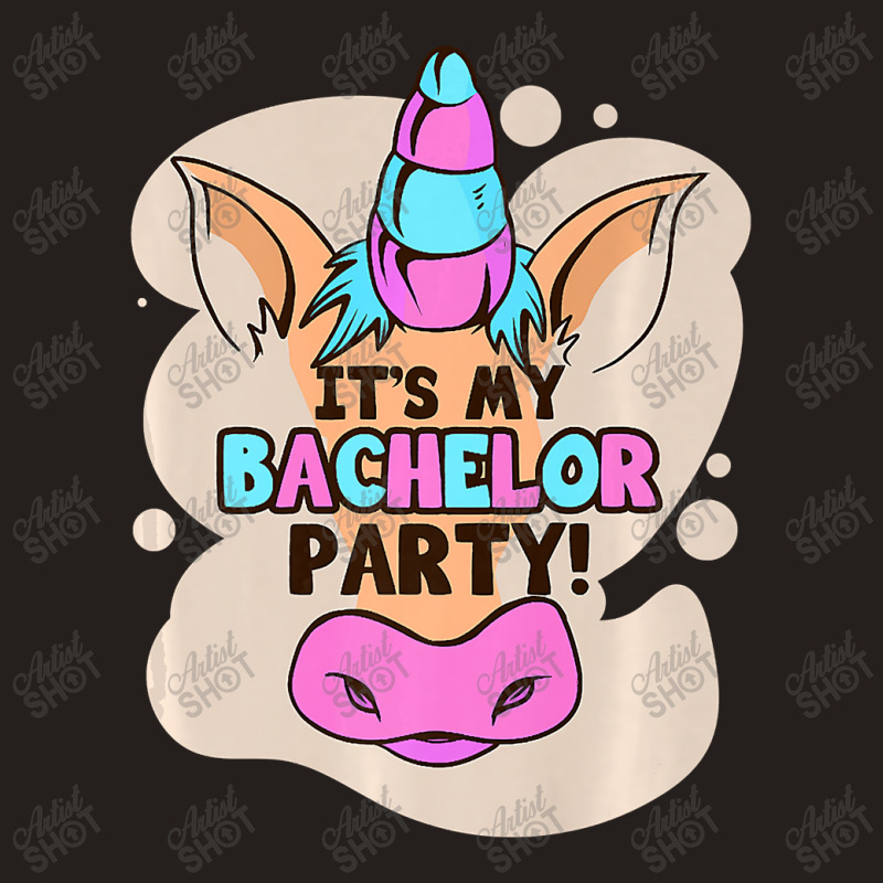 It's My Bachelor Party Unicorn Ring Marriage Relationship Premium T Sh Tank Top by Kevin_VandenBerge | Artistshot