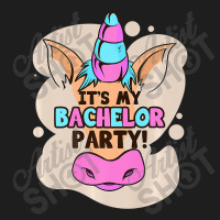 It's My Bachelor Party Unicorn Ring Marriage Relationship Premium T Sh Classic T-shirt | Artistshot