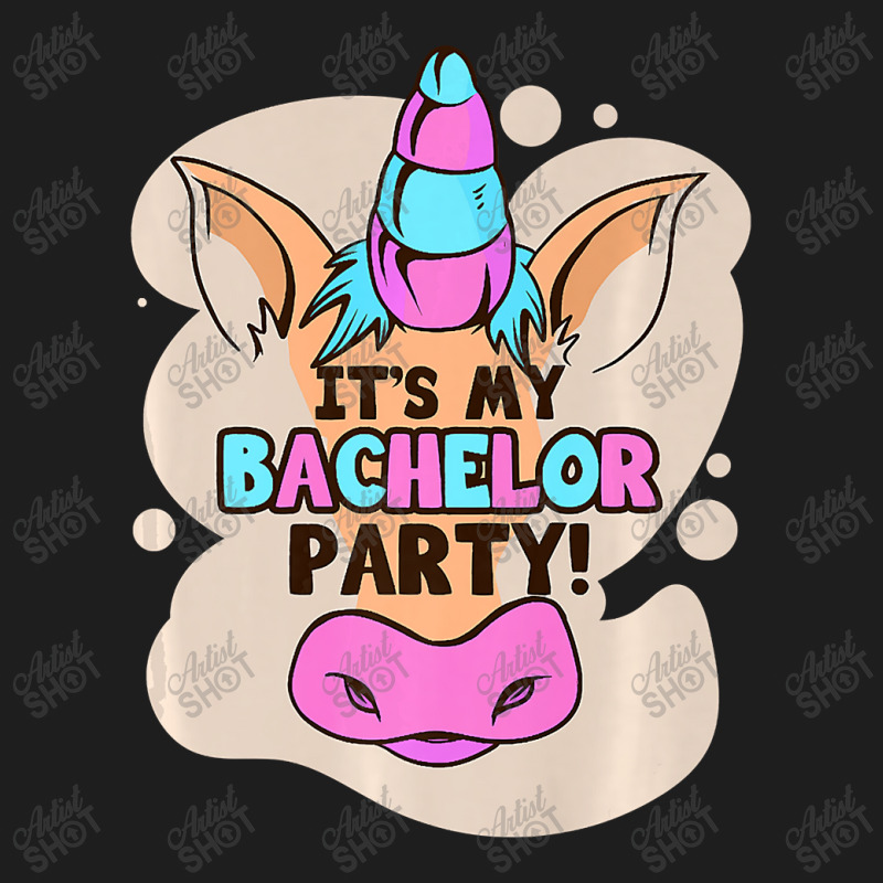 It's My Bachelor Party Unicorn Ring Marriage Relationship Premium T Sh Classic T-shirt by Kevin_VandenBerge | Artistshot