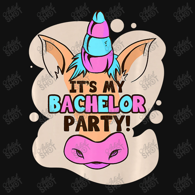 It's My Bachelor Party Unicorn Ring Marriage Relationship Premium T Sh Baby Beanies | Artistshot