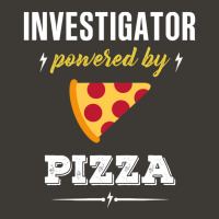 Investigator Powered By Pizza Funny Gift Bucket Hat | Artistshot