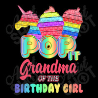 Pop It Grandma Of The Birthday Girl Fidget Family Matching T Shirt V-neck Tee | Artistshot