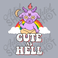 Satan Unicorn Goat Cute As Hell T Shirt Tank Dress | Artistshot