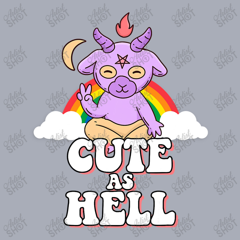 Satan Unicorn Goat Cute As Hell T Shirt Tank Dress by Kevin_VandenBerge | Artistshot