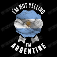 I'm Not Yelling I'm Argentine V-neck Tee | Artistshot