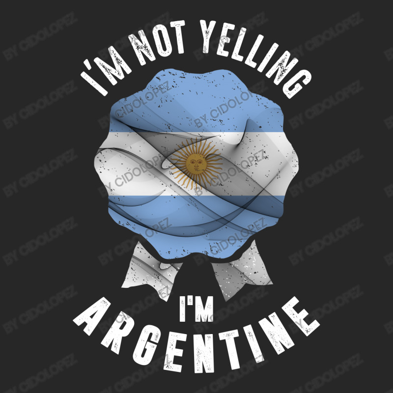 I'm Not Yelling I'm Argentine Men's T-shirt Pajama Set | Artistshot