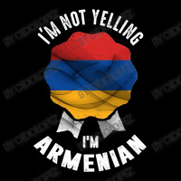 I'm Not Yelling I'm Armenian Zipper Hoodie | Artistshot
