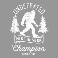 Bigfoot Undefeated Hide And Seek Champion Distressed T Shirt Women's V-neck T-shirt | Artistshot