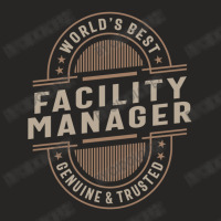 Facility Manager Funny Job Title Occupation Profession Ladies Fitted T-shirt | Artistshot