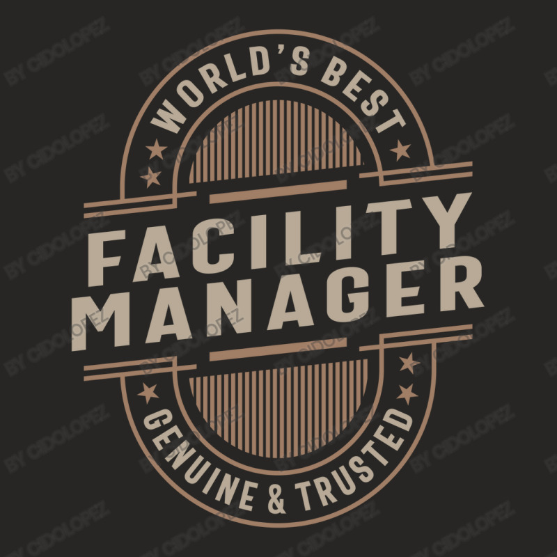 Facility Manager Funny Job Title Occupation Profession Ladies Fitted T-Shirt by cidolopez | Artistshot