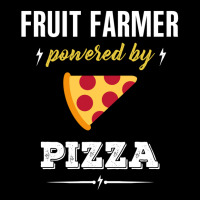 Fruit Farmer Powered By Pizza Funny Gift Maternity Scoop Neck T-shirt | Artistshot