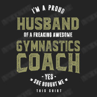 Proud Husband Of A Gymnastics Coach 3/4 Sleeve Shirt | Artistshot