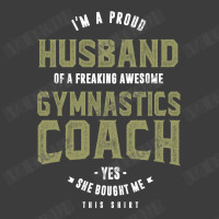 Proud Husband Of A Gymnastics Coach Men's Polo Shirt | Artistshot