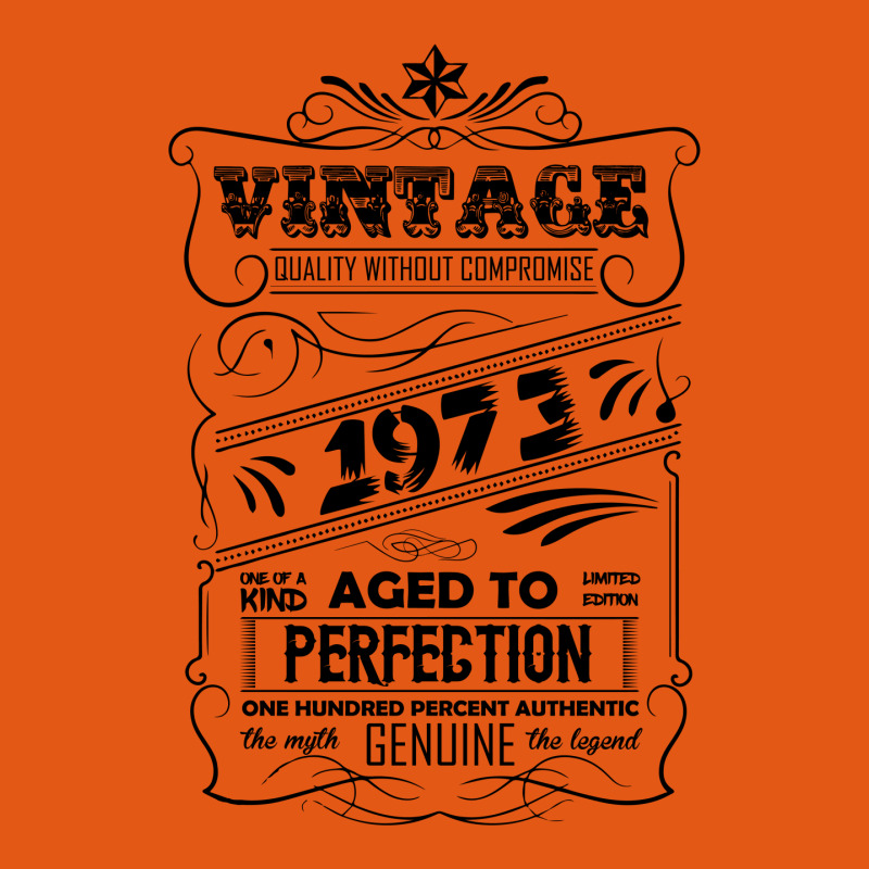 Vintage Aged To Perfection 1973 Classic T-shirt by designbycommodus | Artistshot