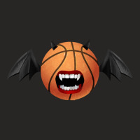 Basketball Halloween T  Shirt Vampire Basketball Bat Basketball Lovers Ladies Fitted T-shirt | Artistshot