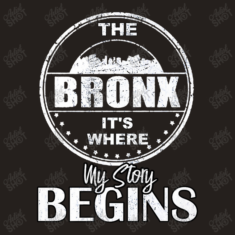 Retro Vintage The Bronx Where My Story Begins Funny Bronx Premium T Sh Tank Top | Artistshot