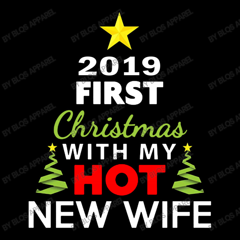 First Christmas With My Hot New Wife 2019 V-neck Tee | Artistshot