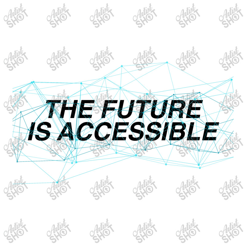 The Future Is Accessible For Light V-neck Tee | Artistshot