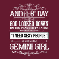 And 8th Day God Look Down So God Made A Gemini Girl Classic T-shirt | Artistshot