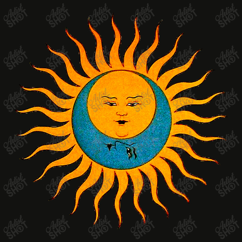 King Crimson Sun Scorecard Crop Tee by rdach | Artistshot