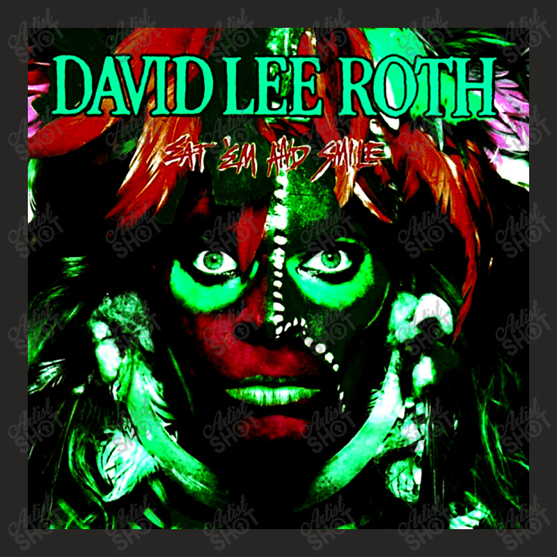 David Lee Roth Cover1 Ladies Fitted T-Shirt by rdach | Artistshot