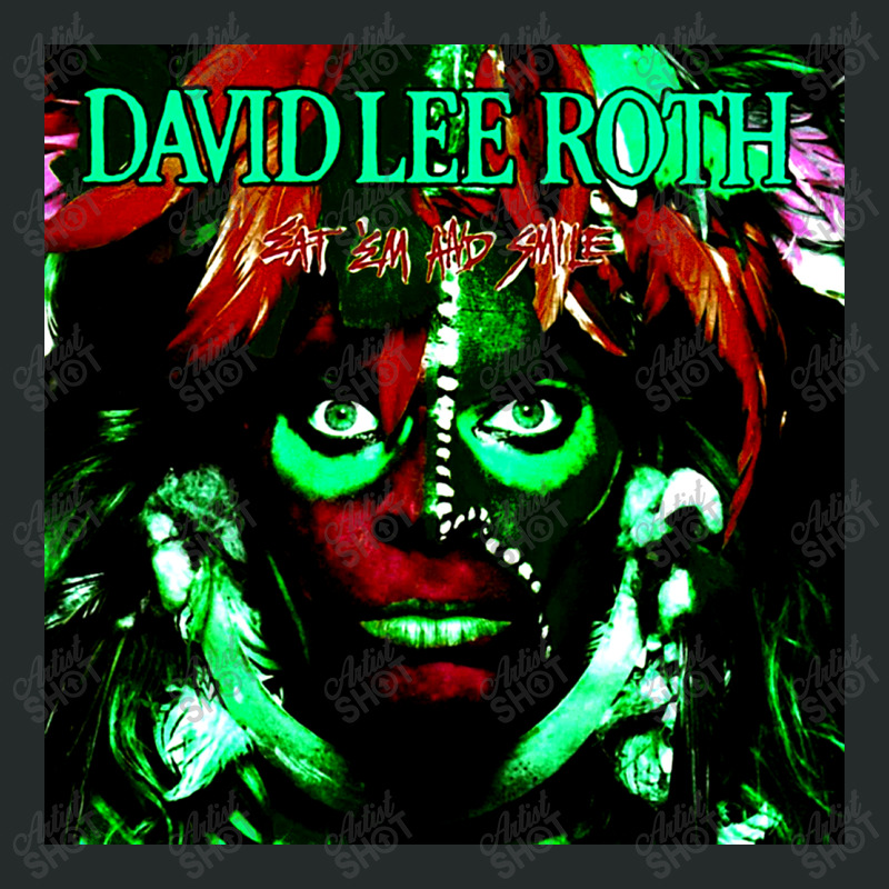 David Lee Roth Cover1 Women's Triblend Scoop T-shirt by rdach | Artistshot