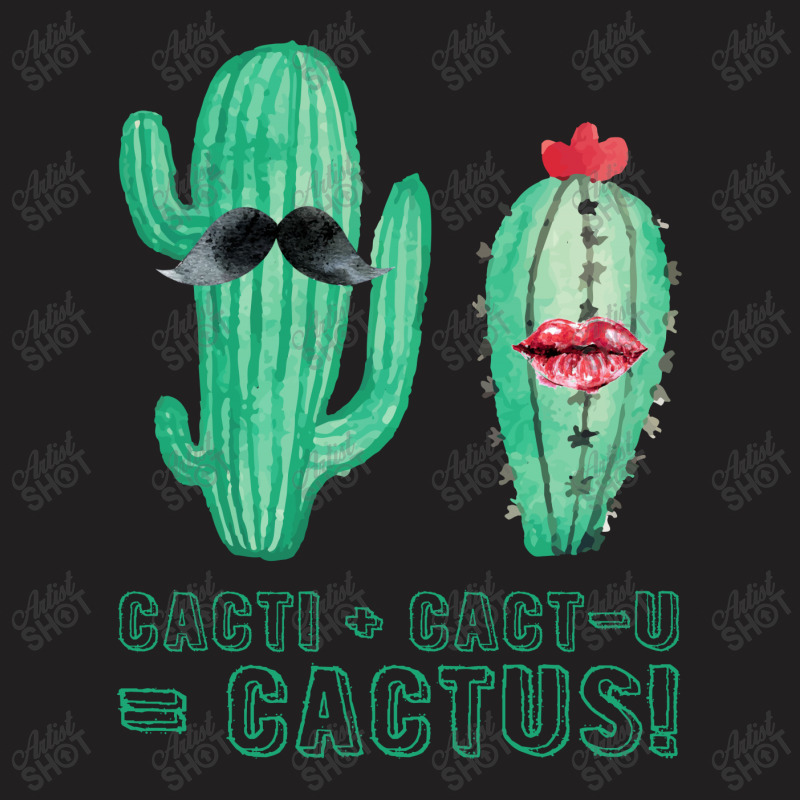 Cactus Couple For Dark T-shirt | Artistshot