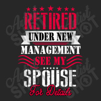 Retired Under New Management See My Spouse For Details Men's T-shirt Pajama Set | Artistshot
